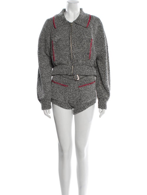 Asta Resort Tweed Pattern Short Set