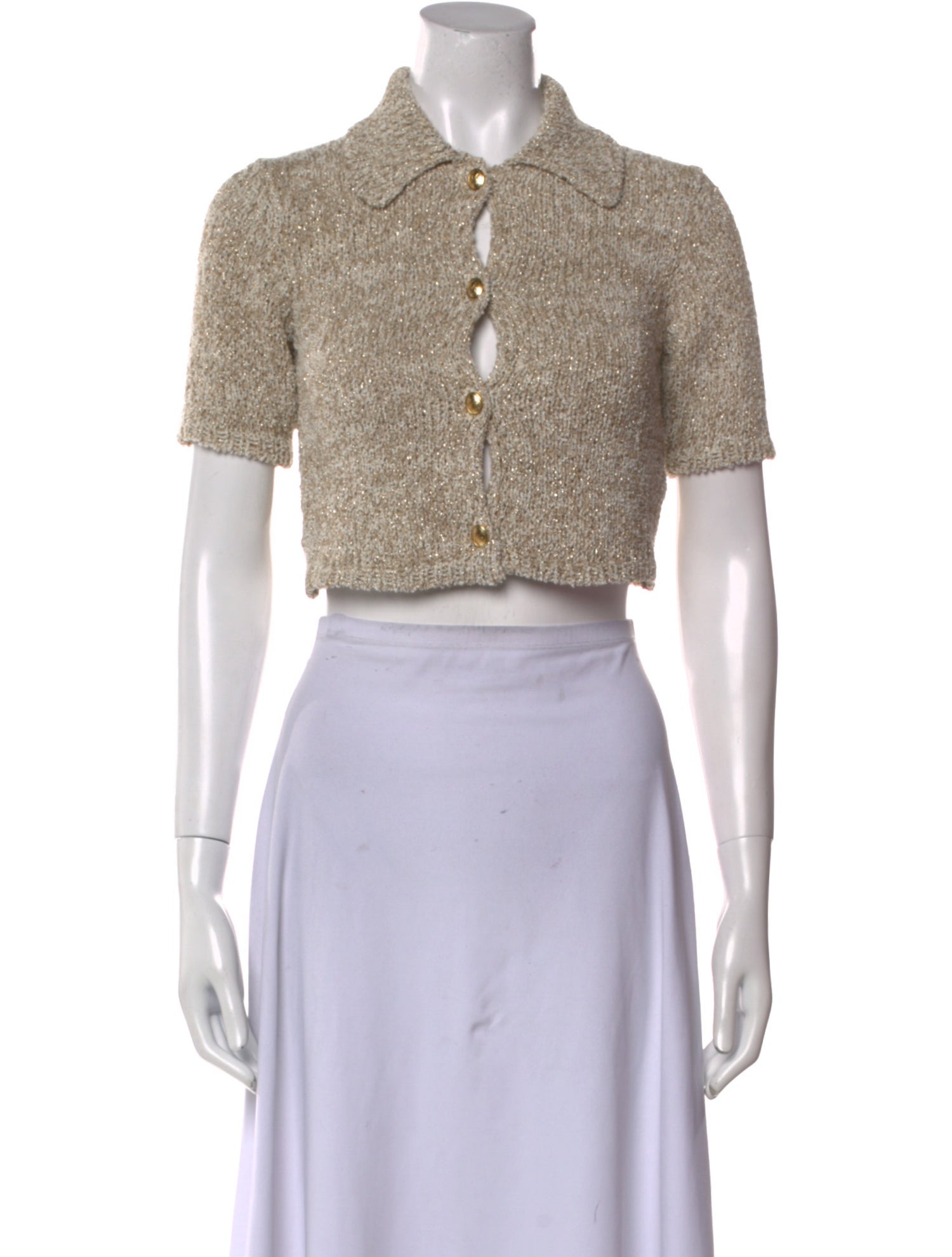 Asta Resort Short Sleeve Crop Top