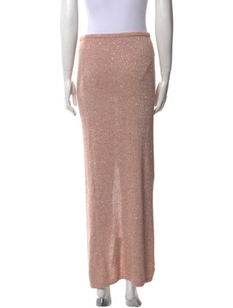 Asta Resort Sequin Embellishments Midi Length Skirt