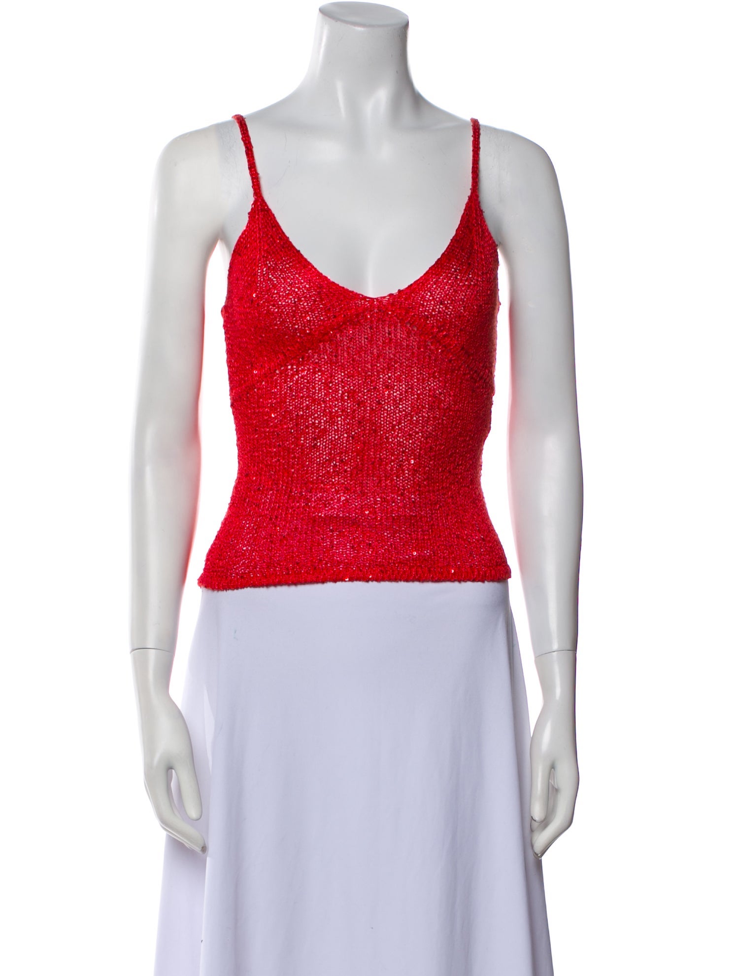 Asta Resort V-Neck Sleeveless Crop Top