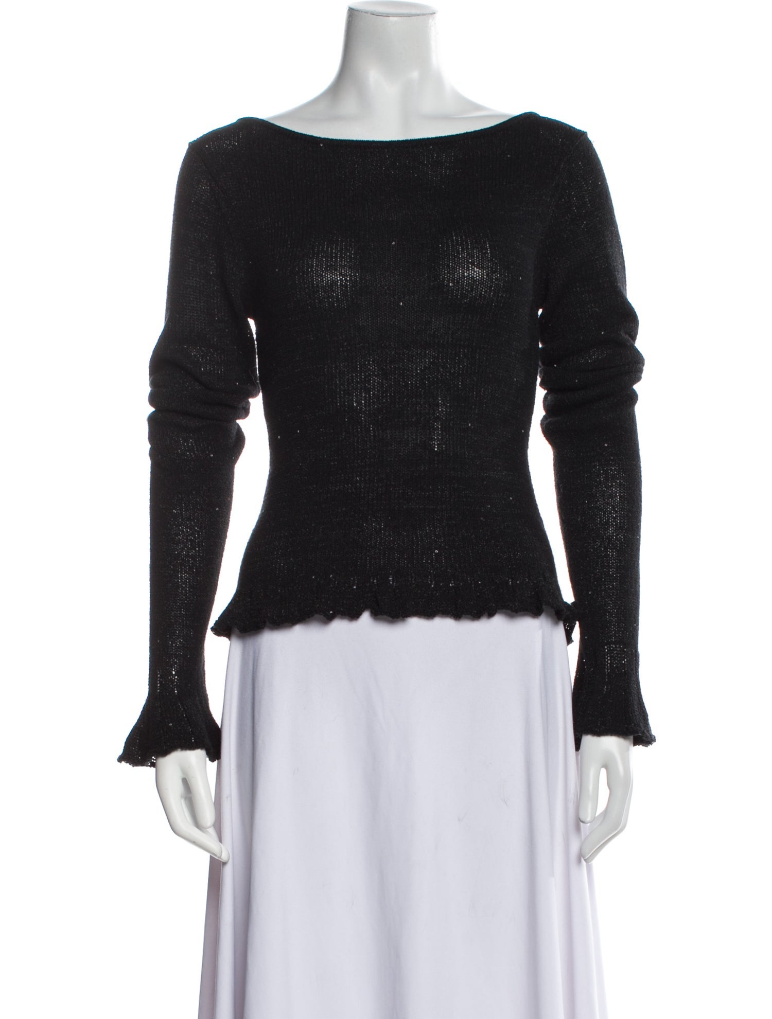 Asta Resort Bateau Neckline Sweater