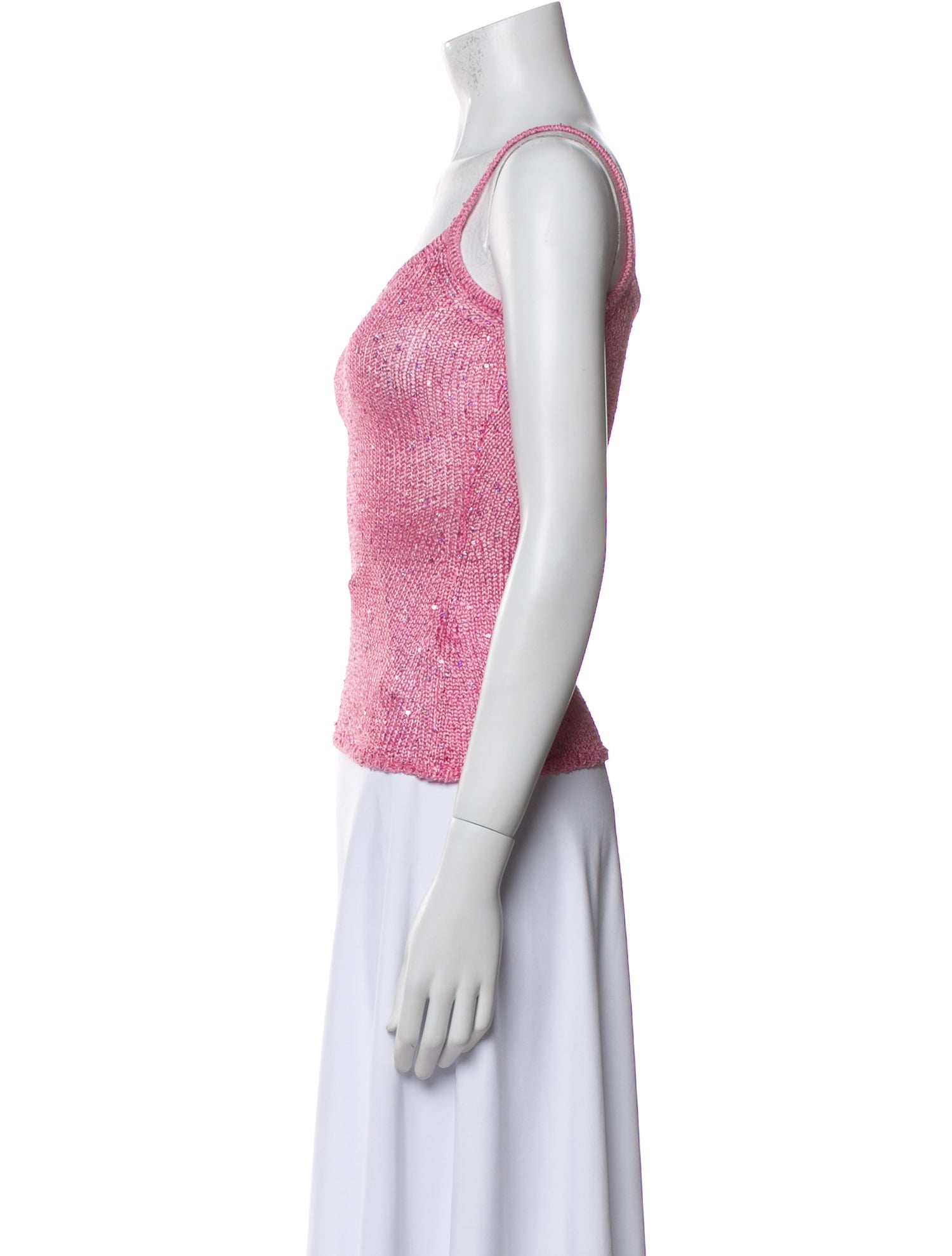 Asta Resort Printed Square Neckline Top