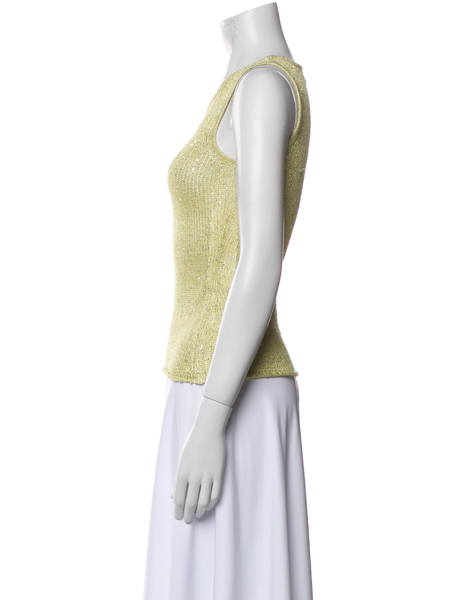 Asta Resort Scoop Neck Sleeveless Top
