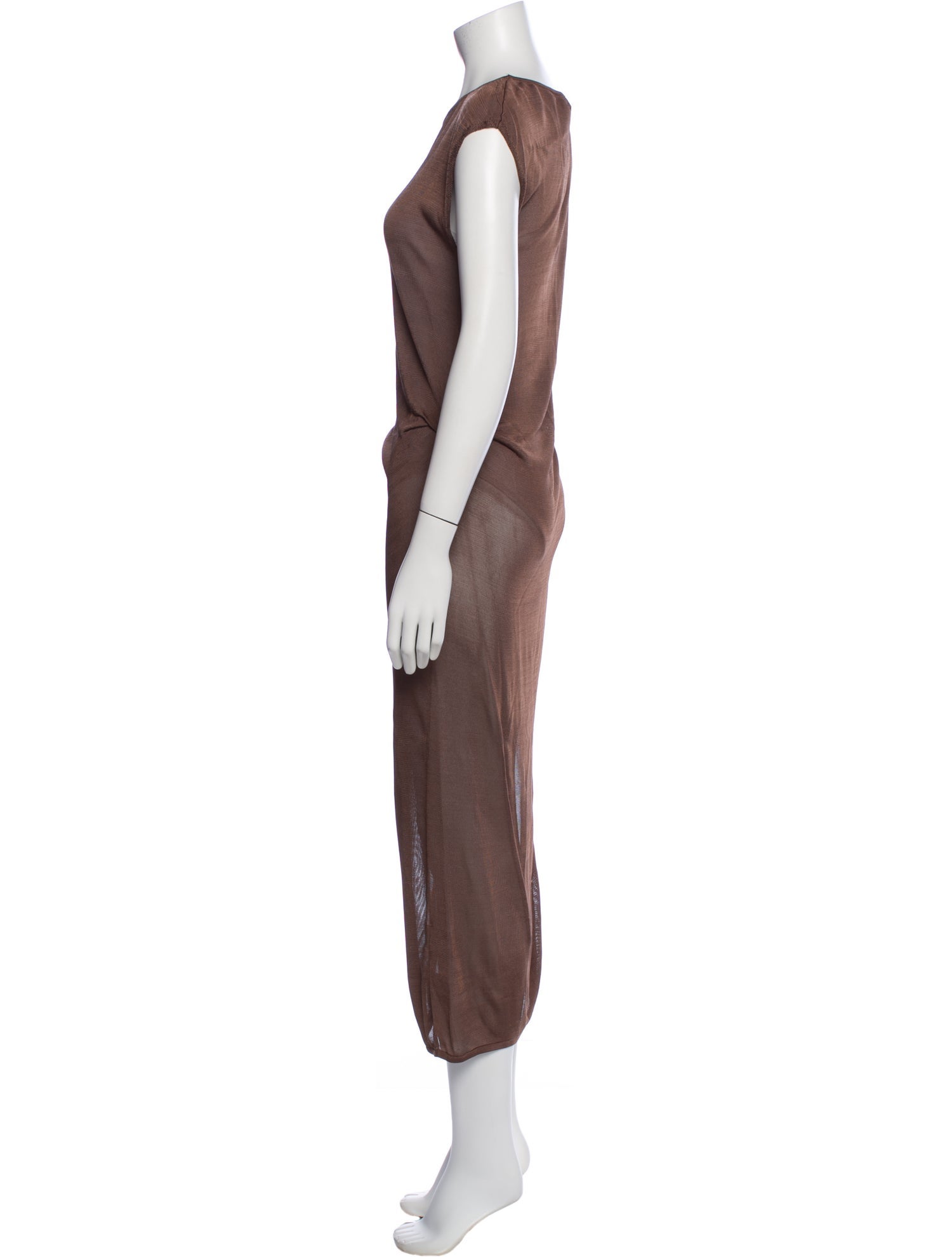 strapless open back dress ASTA RESORT