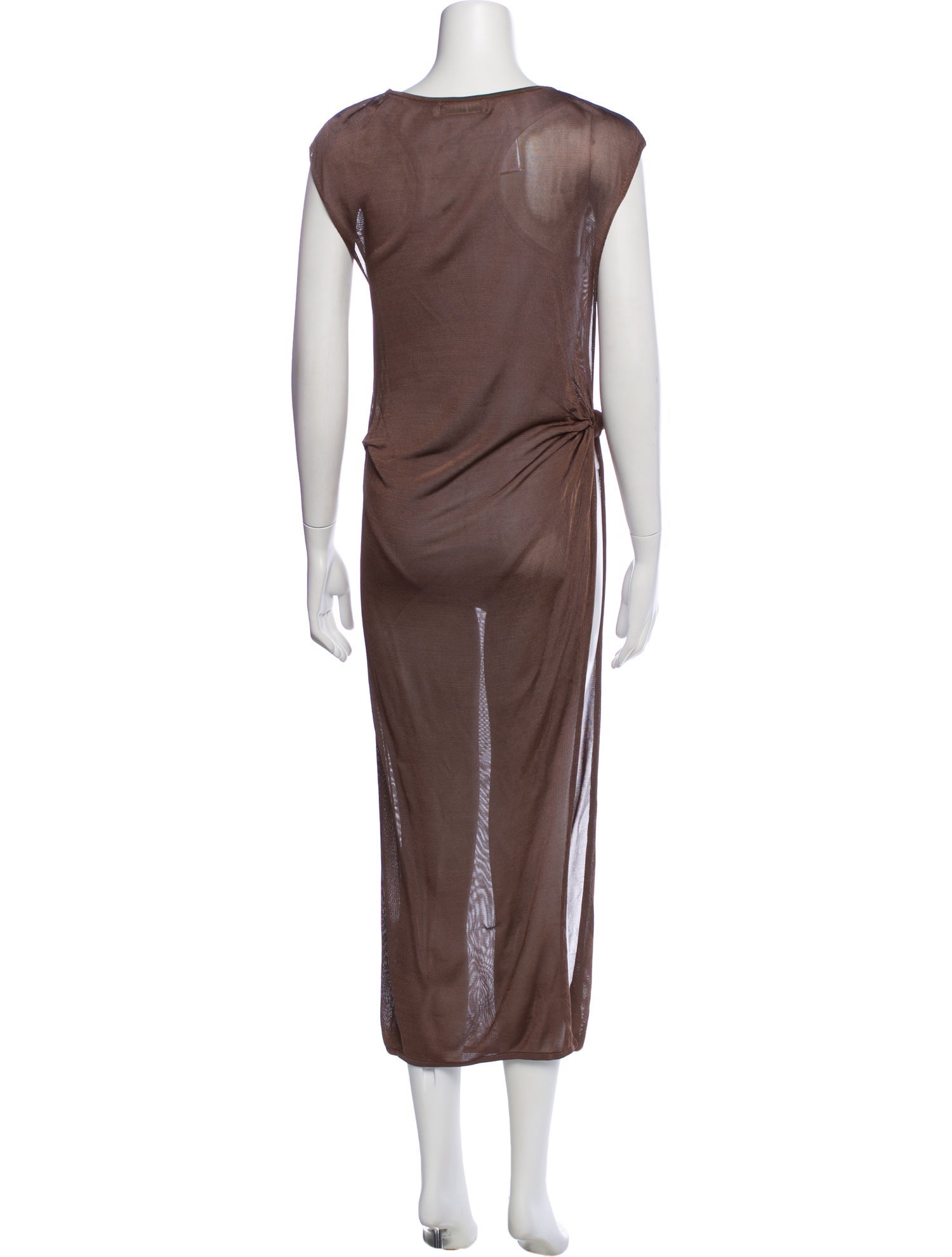 Crew Neck Long Dress w/ Tags