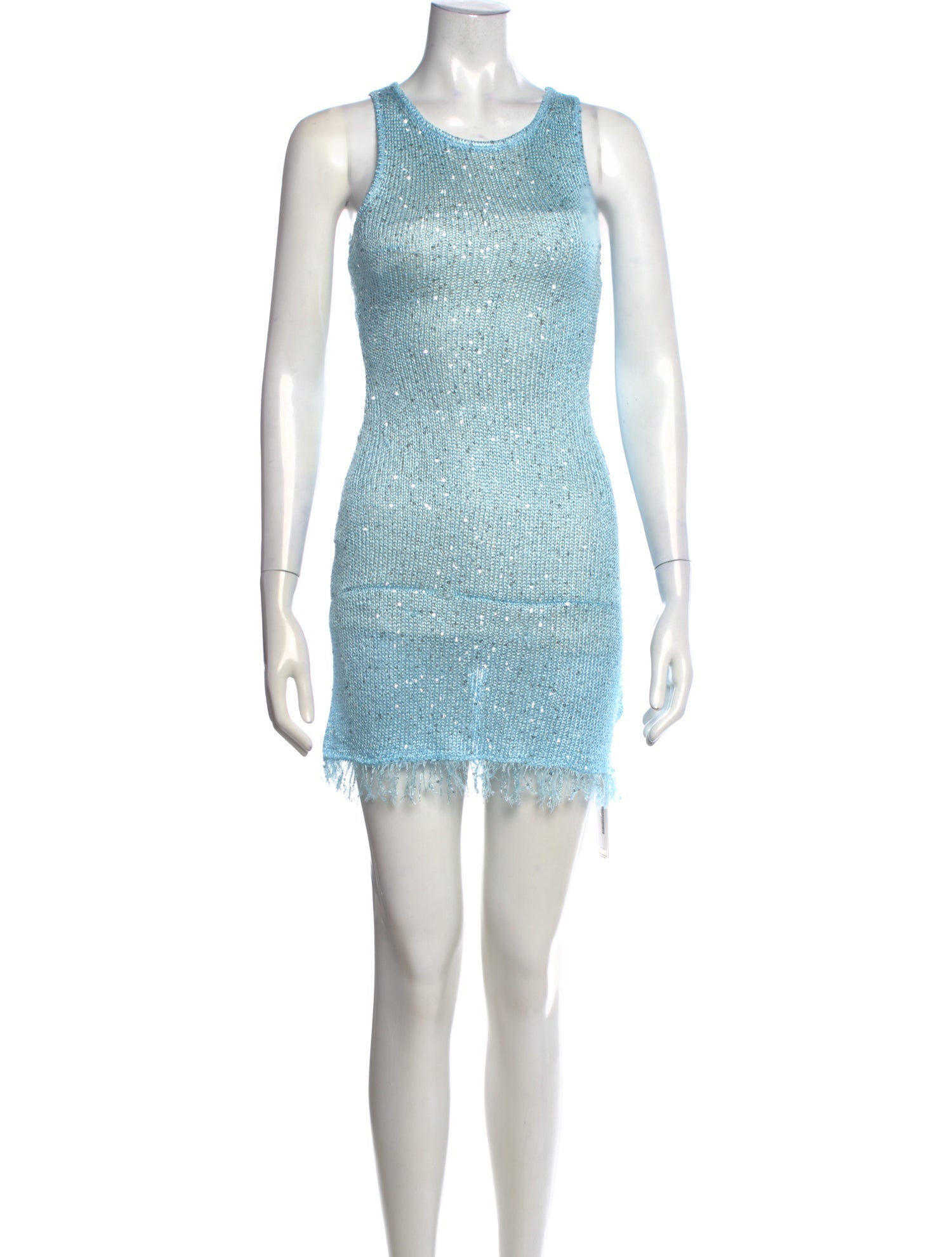asta resort blue dress Miami in – dayout.dresshire shaped scooped neckline to showcase the décolletage Asta Resort | Rita Crochet