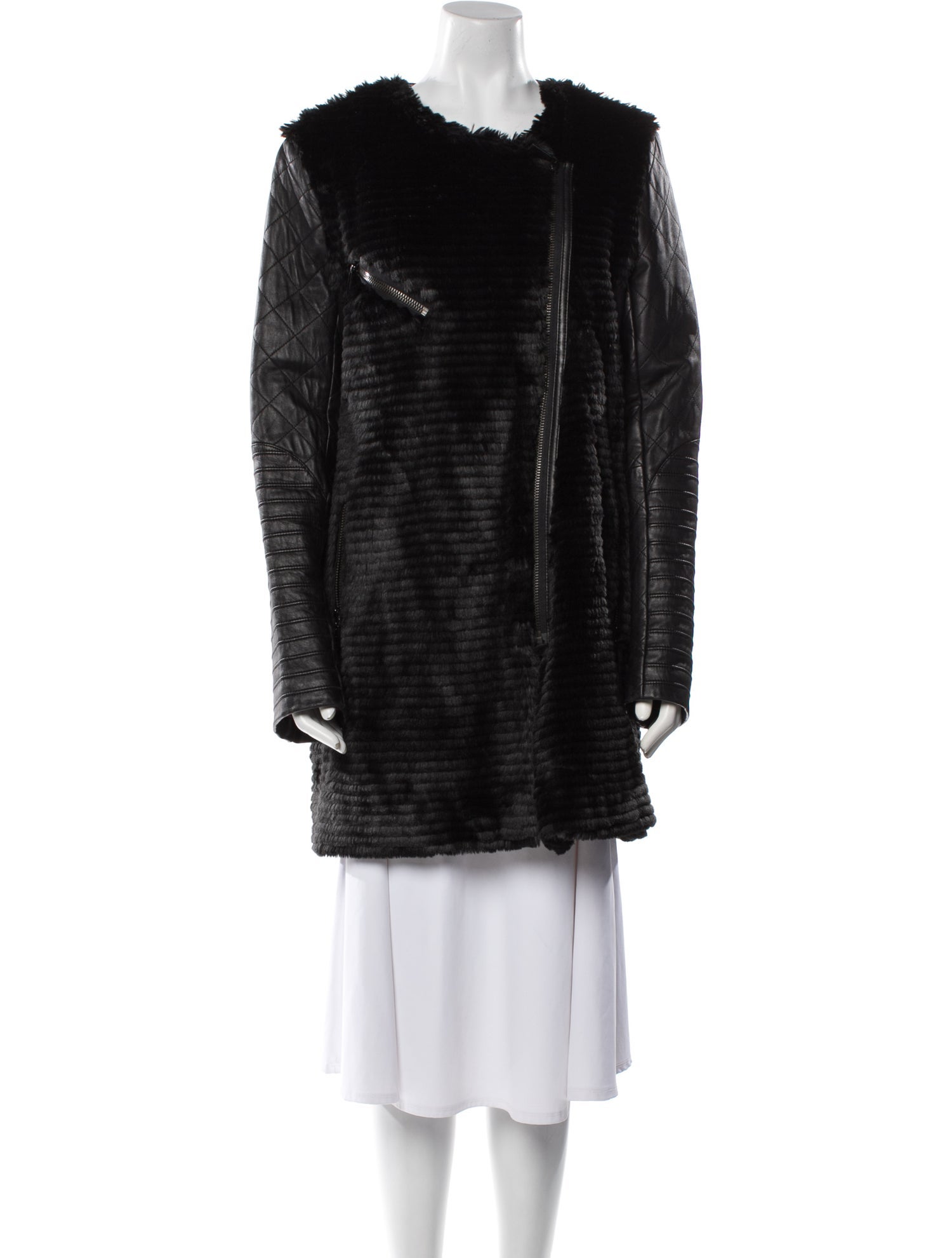 Ashley B Vintage Faux Fur Coat