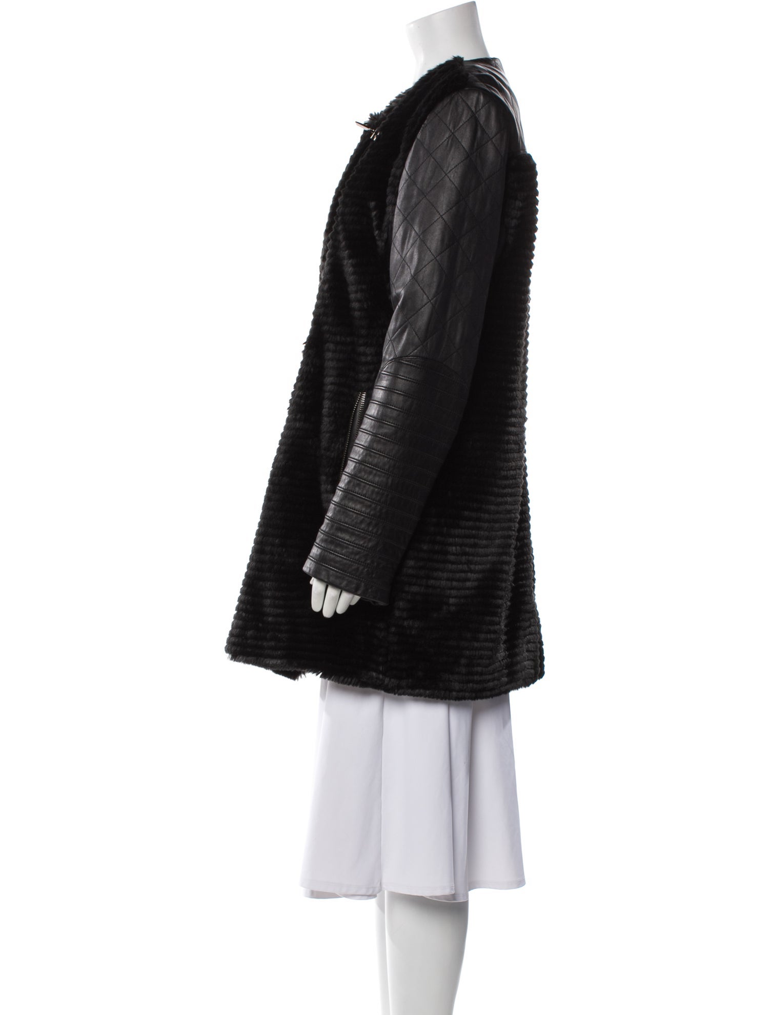 Ashley B Vintage Faux Fur Coat