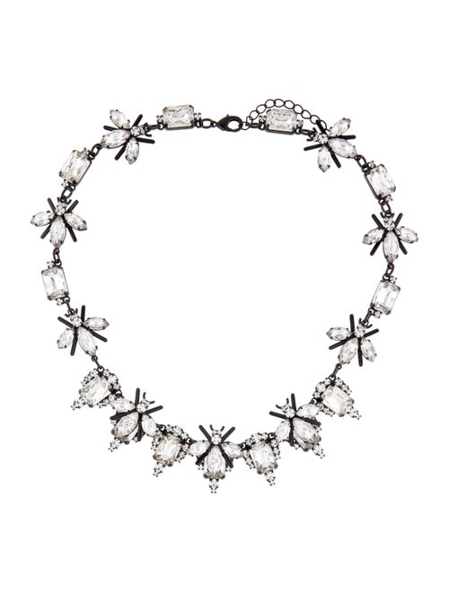 Ashley Williams Fly Crystal Statement Necklace
