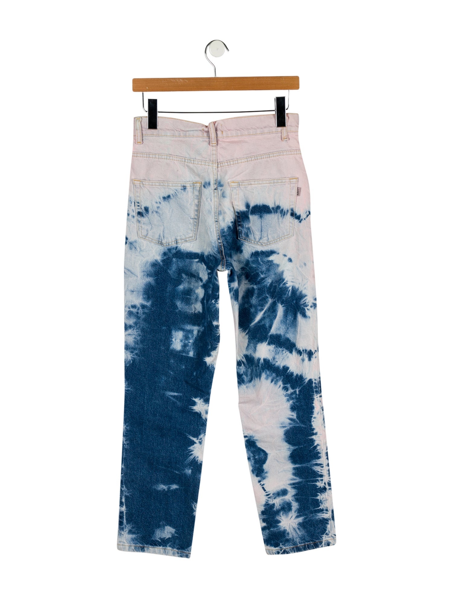Ashley Williams Mid-Rise Straight Leg Jeans