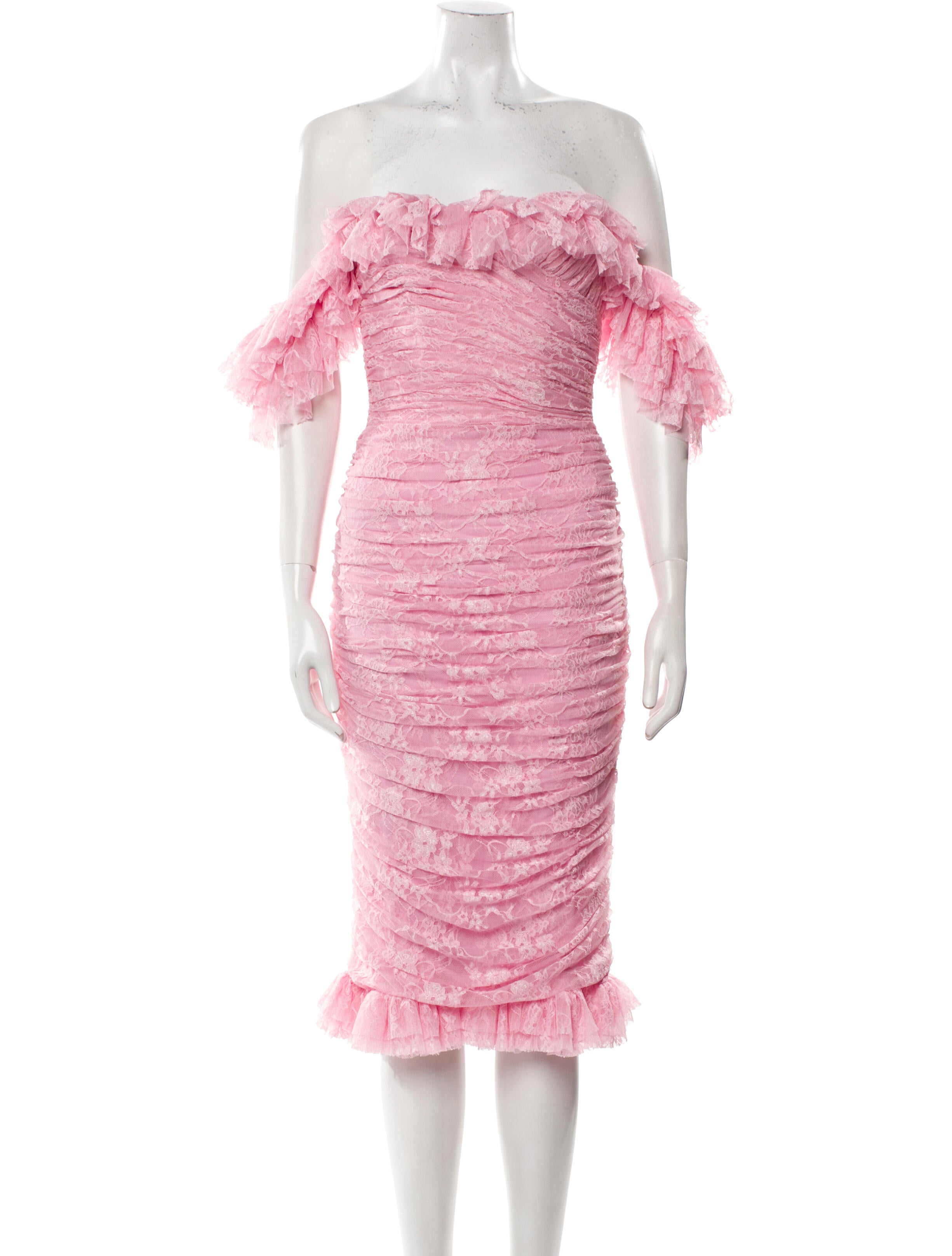 Ashley Williams Strapless Midi Length Dress w/ Tags