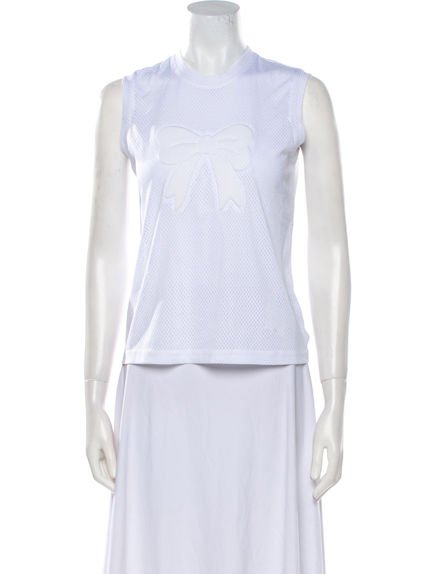 Ashley Williams Crew Neck Sleeveless Top
