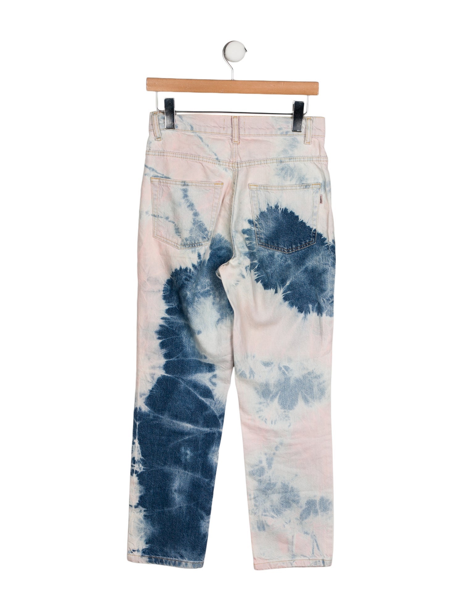 Ashley Williams High-Rise Straight Leg Jeans