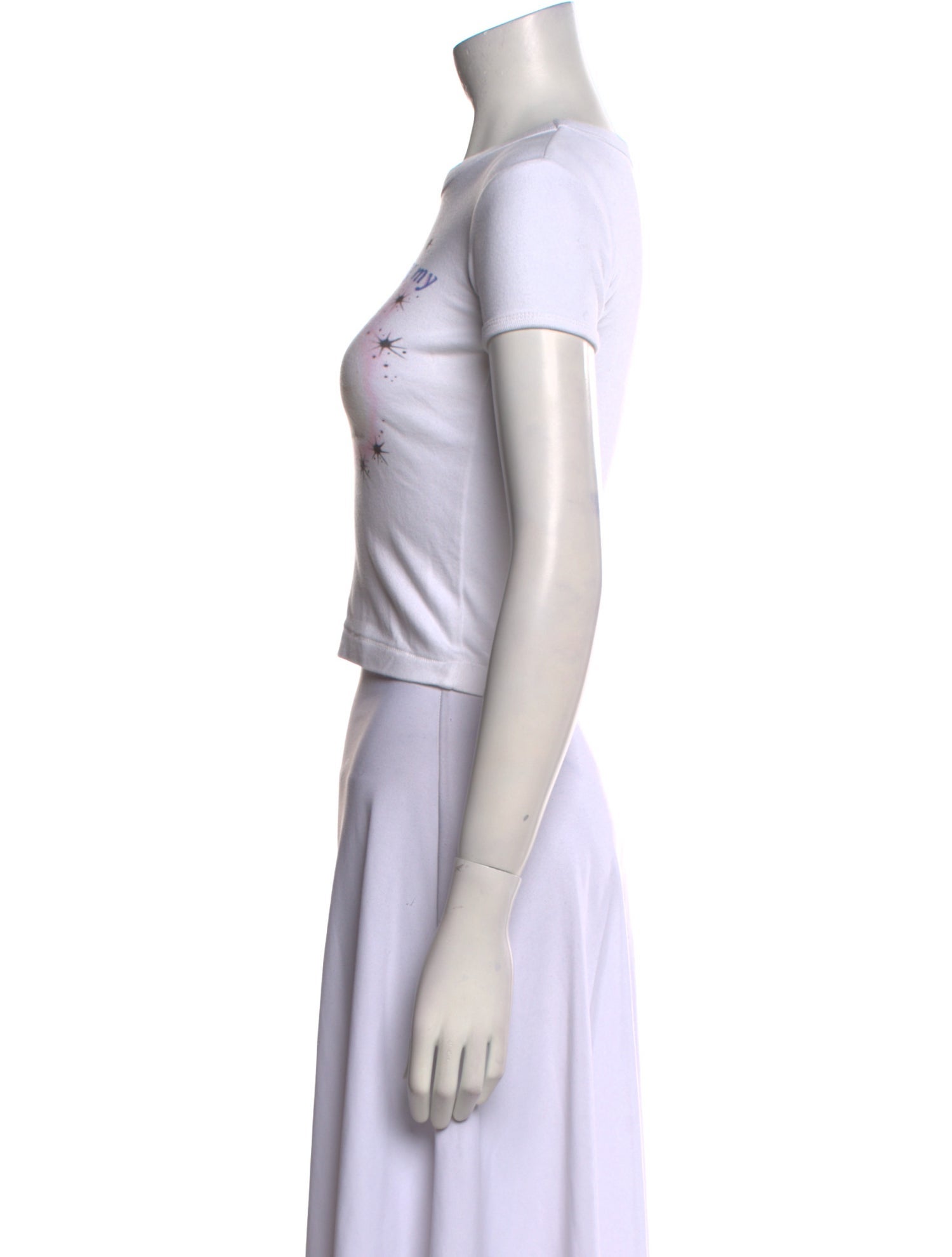 Ashley Williams Graphic Print Crew Neck T-Shirt