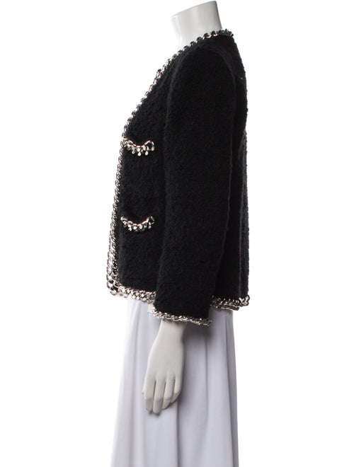 Ashley Williams Wool Tweed Pattern Evening Jacket