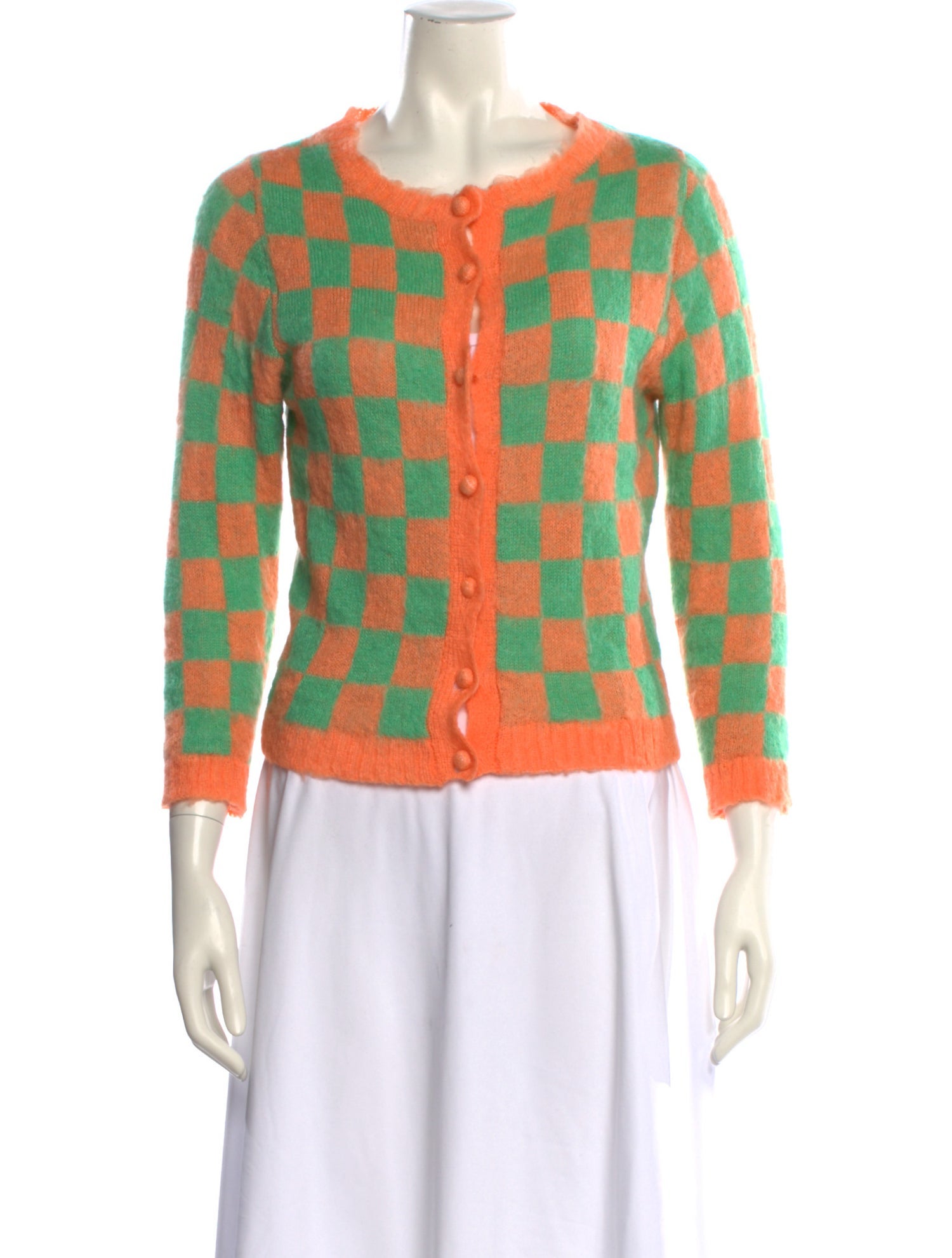 Ashley Williams Mohair Printed Sweater