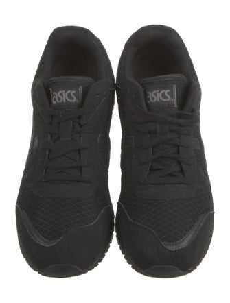 Asics Leather Trim Embellishment Athletic Sneakers