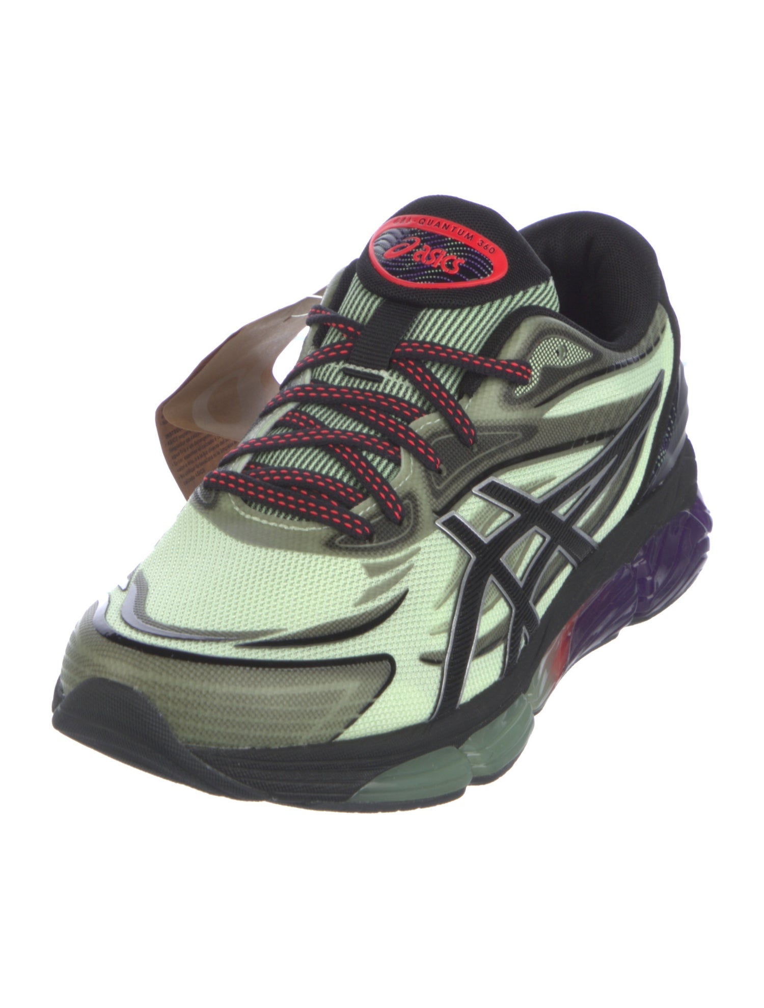 Asics Colorblock Pattern Athletic Sneakers