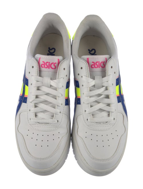 Asics Leather Colorblock Pattern Sneakers