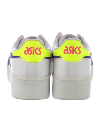 Asics Leather Colorblock Pattern Sneakers