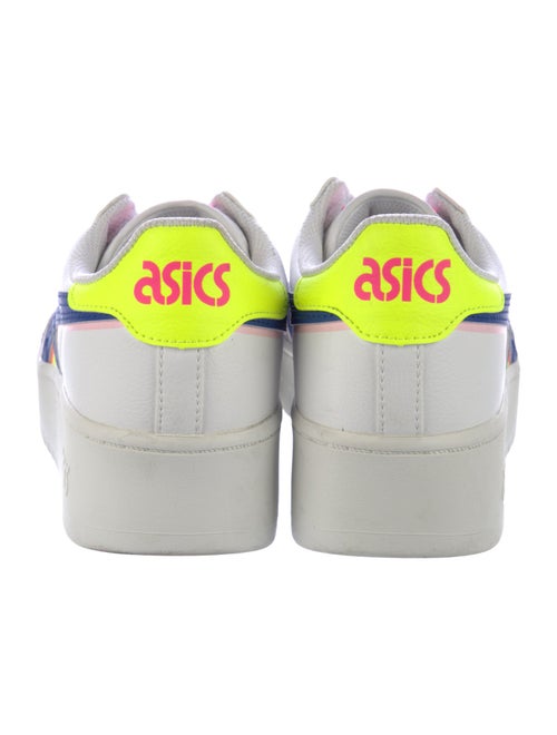 Asics Leather Colorblock Pattern Sneakers