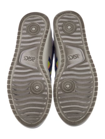 Asics Leather Colorblock Pattern Sneakers