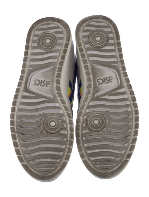 Asics Leather Colorblock Pattern Sneakers