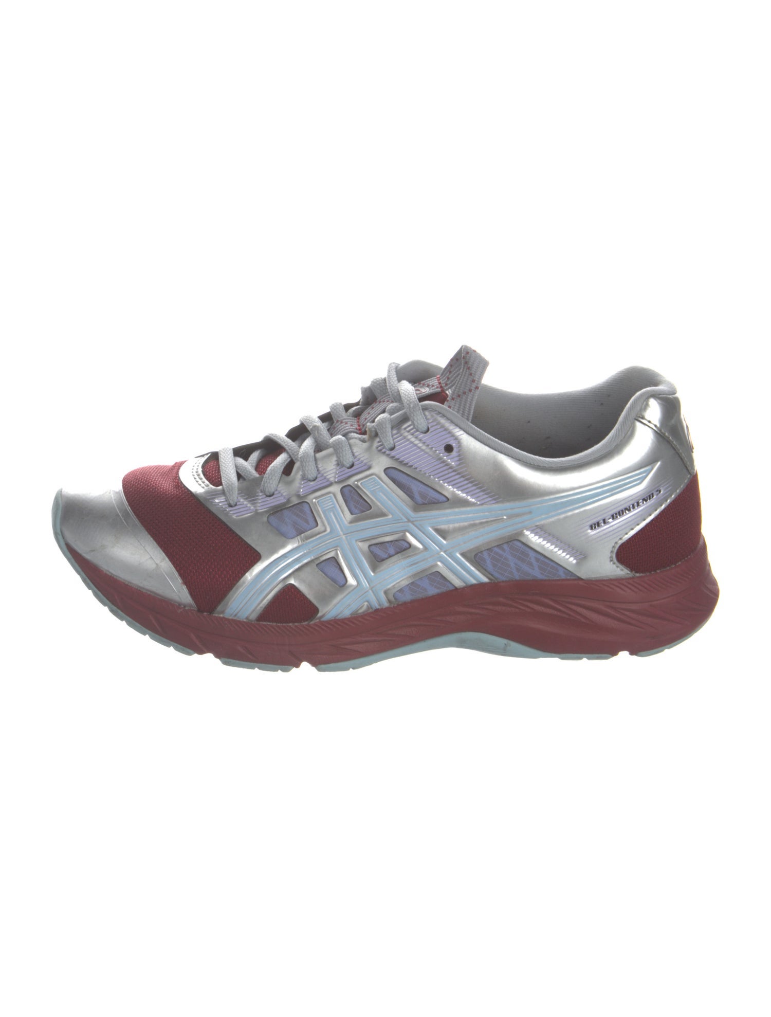 Asics Mesh Printed Athletic Sneakers