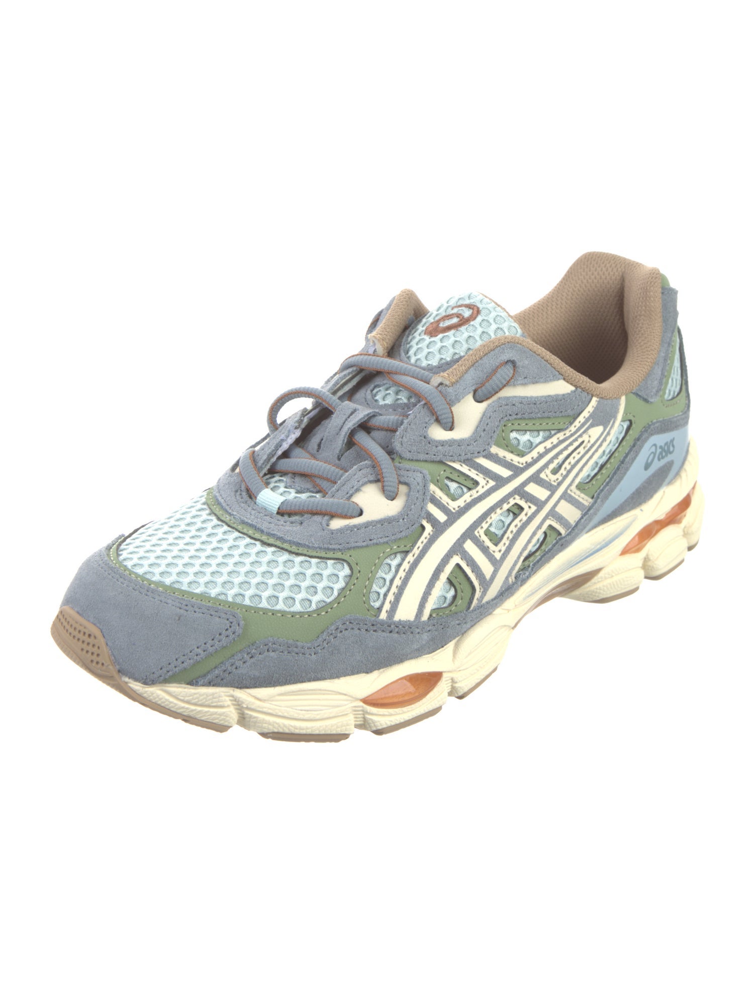 Asics Mesh Colorblock Pattern Sneakers