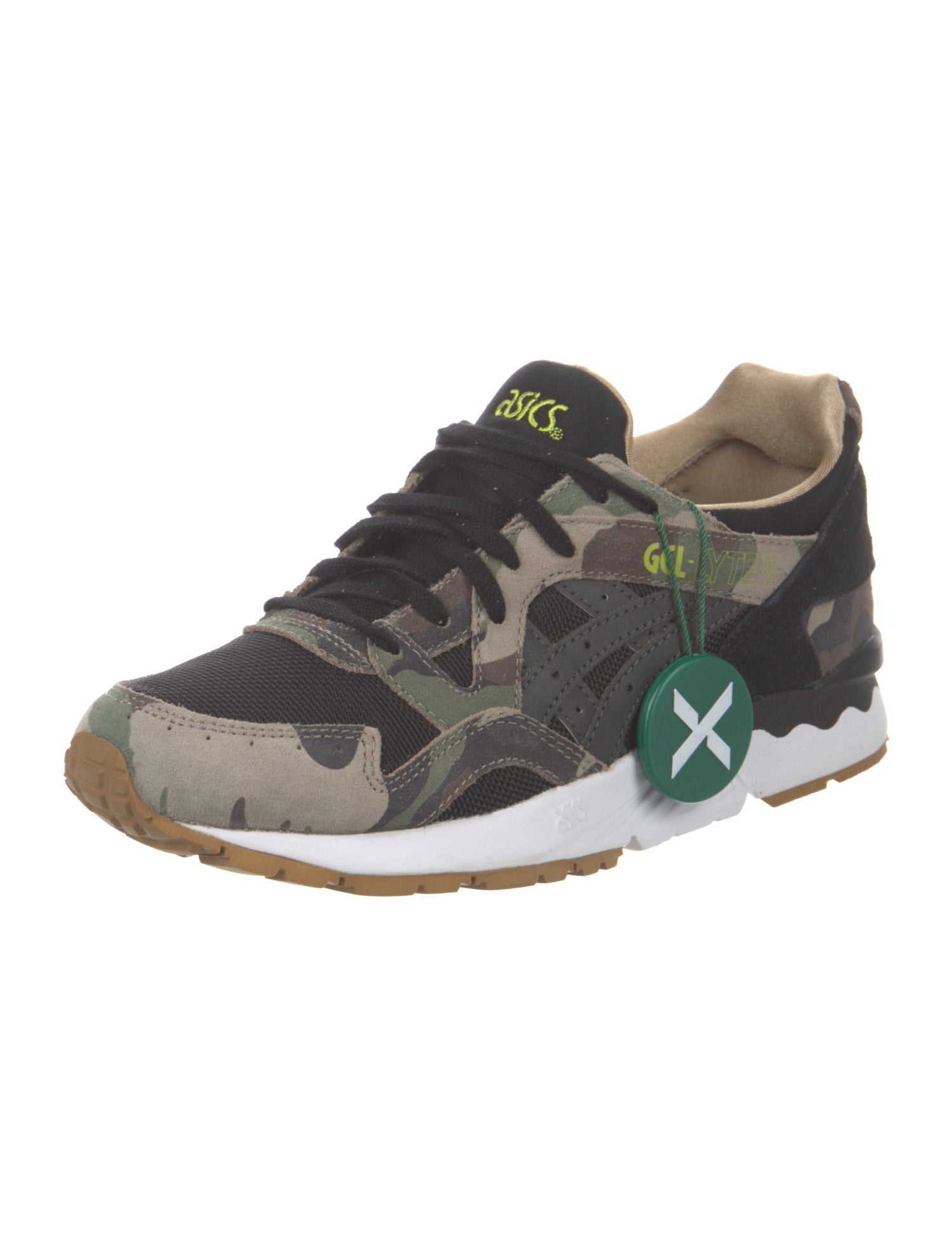 Asics Mesh Camouflage Print Sneakers