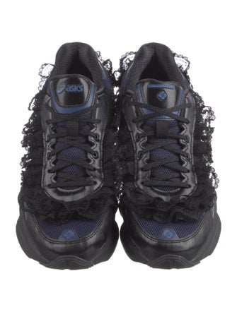 Asics Mesh Ruffle Embellishment Sneakers