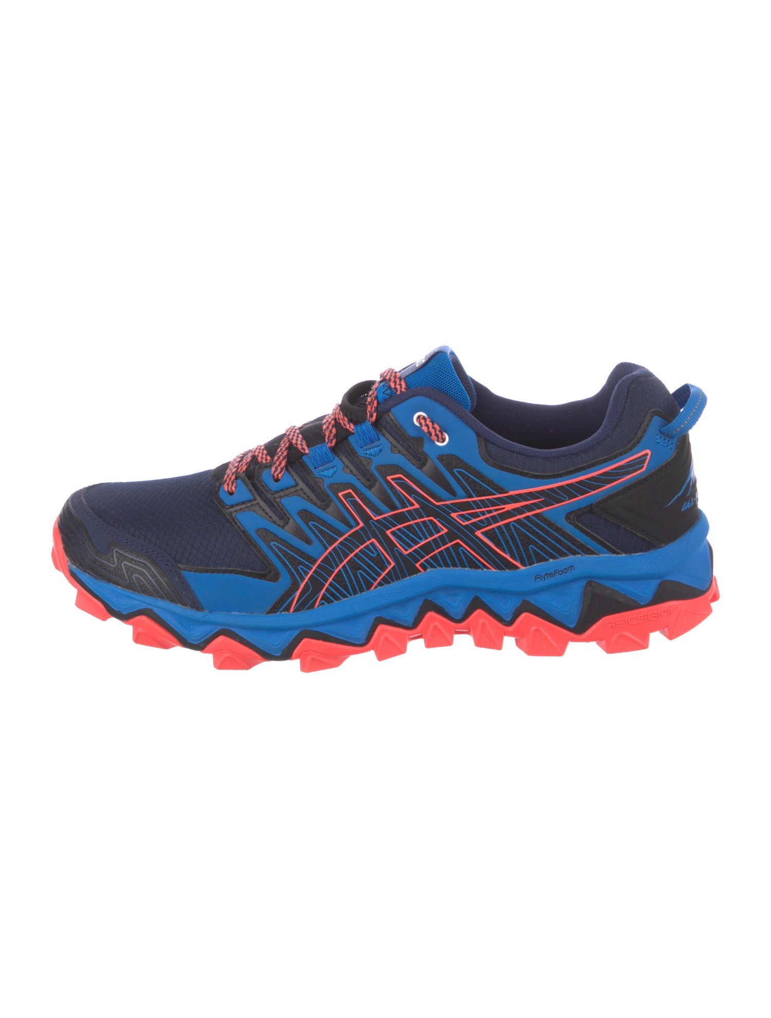 Asics Mesh Colorblock Pattern Athletic Sneakers