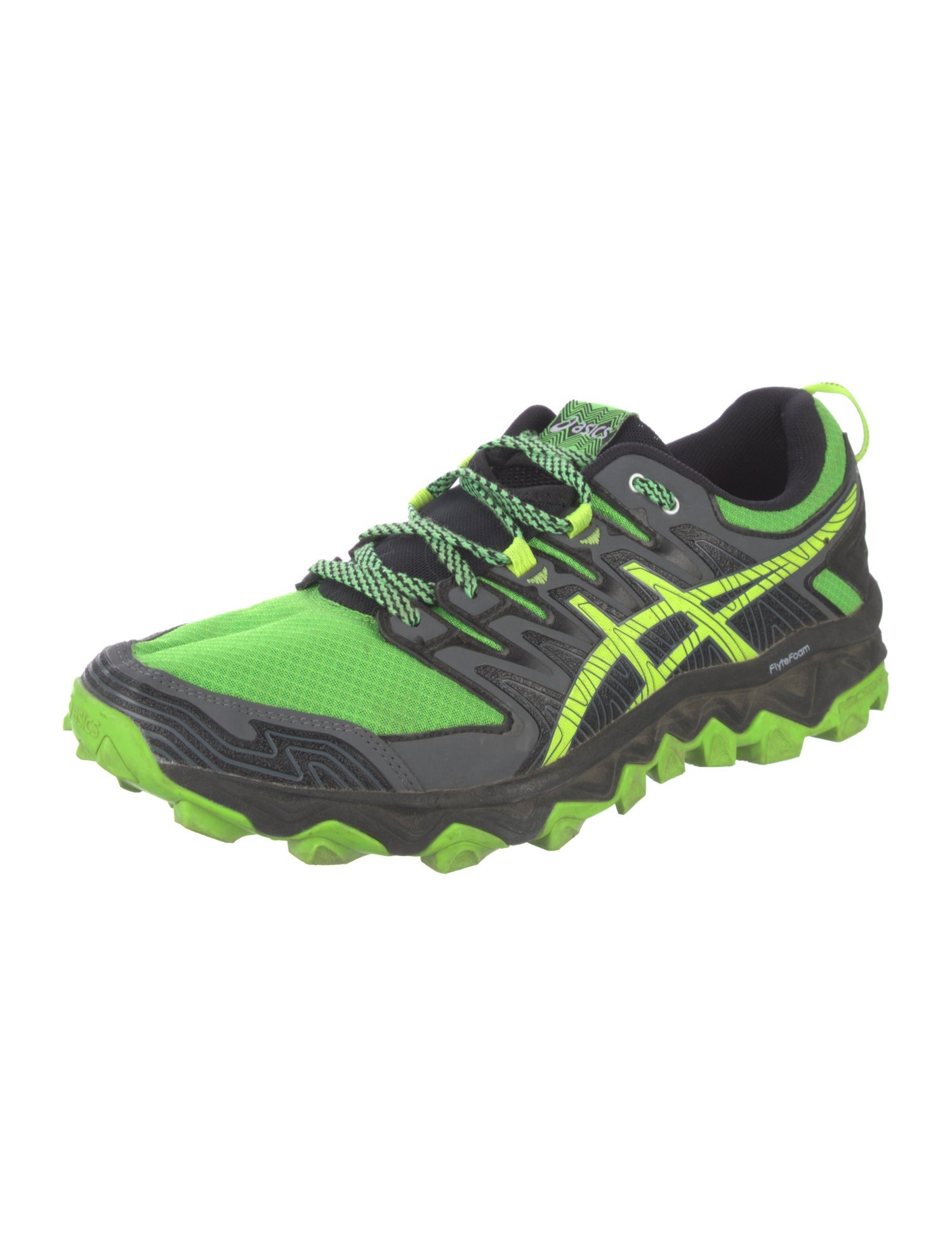 Asics Mesh Printed Athletic Sneakers