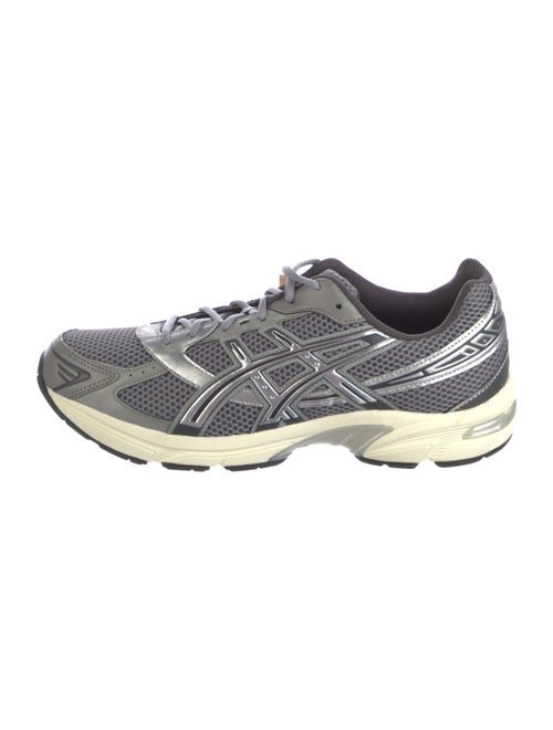 Asics Mesh Leather Trim Embellishment Athletic Sneakers