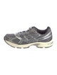 Asics Mesh Leather Trim Embellishment Athletic Sneakers