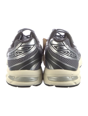 Asics Mesh Leather Trim Embellishment Athletic Sneakers