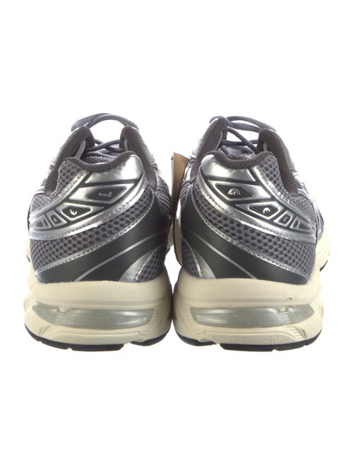 Asics Mesh Leather Trim Embellishment Athletic Sneakers