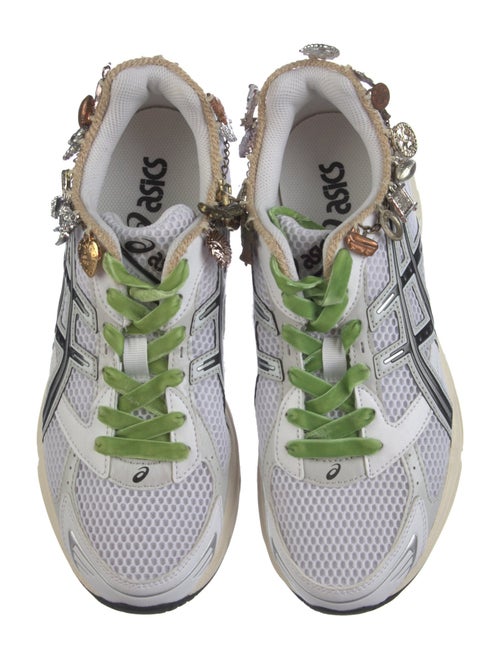 Asics Mesh Chain-Link Accents Athletic Sneakers