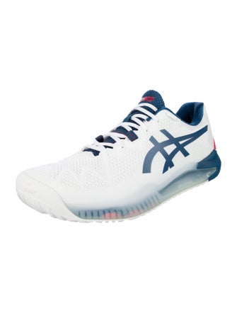 Asics Mesh Printed Athletic Sneakers