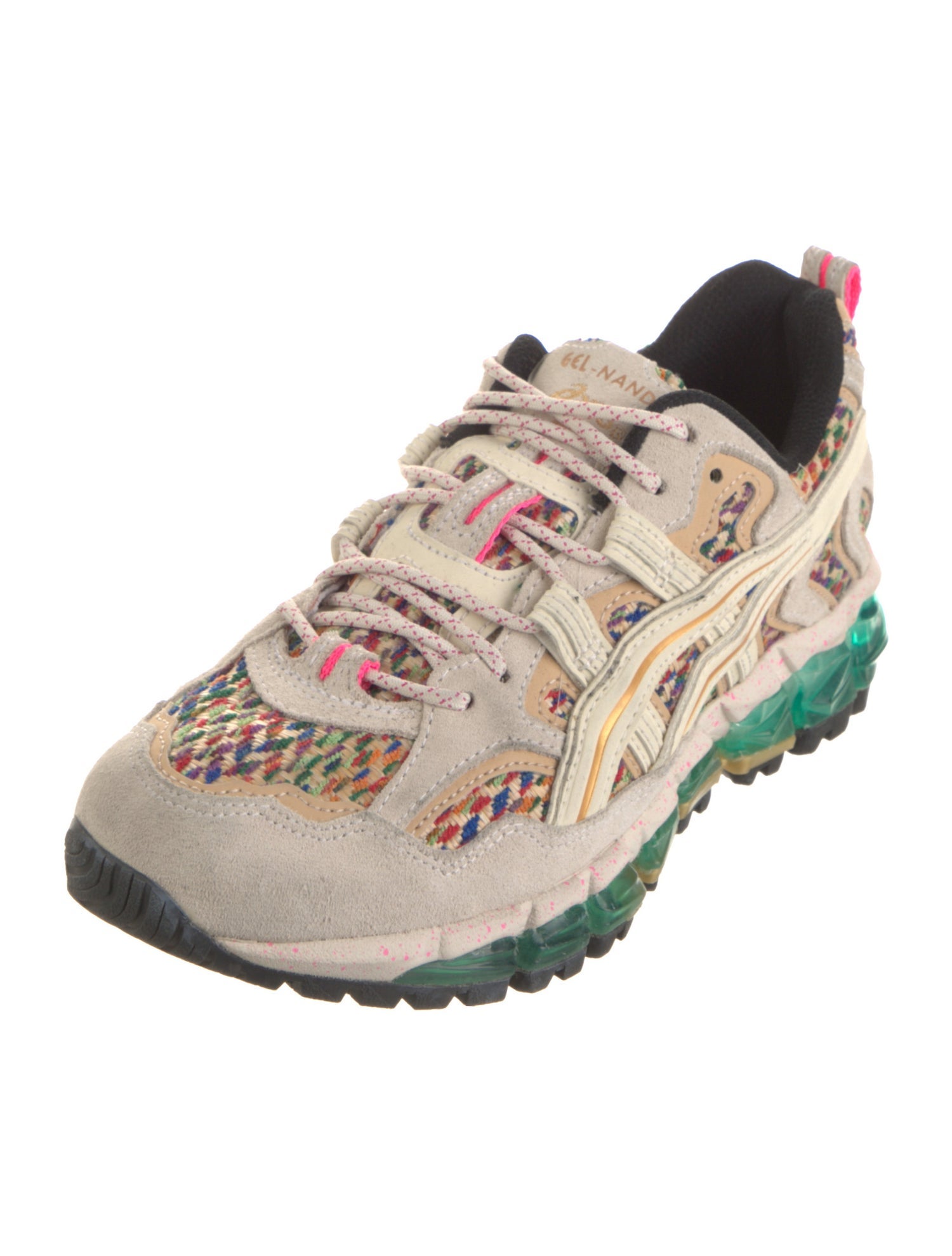 Asics Suede Printed Sneakers