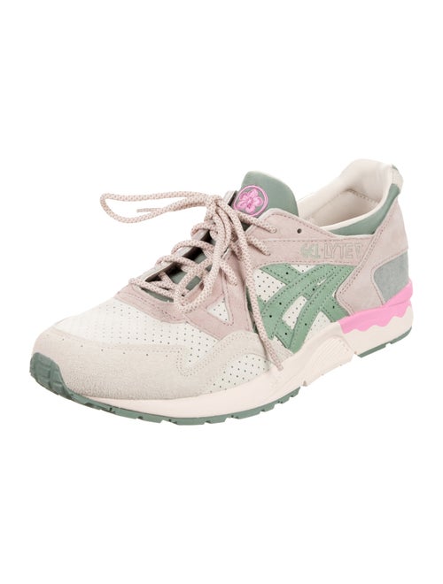 Asics Suede Printed Athletic Sneakers