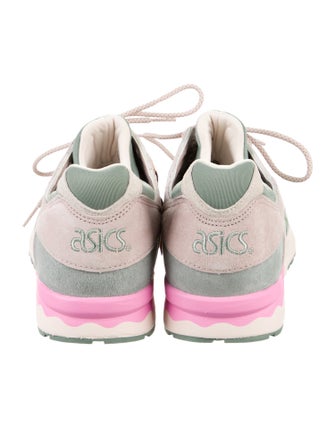 Asics Suede Printed Athletic Sneakers