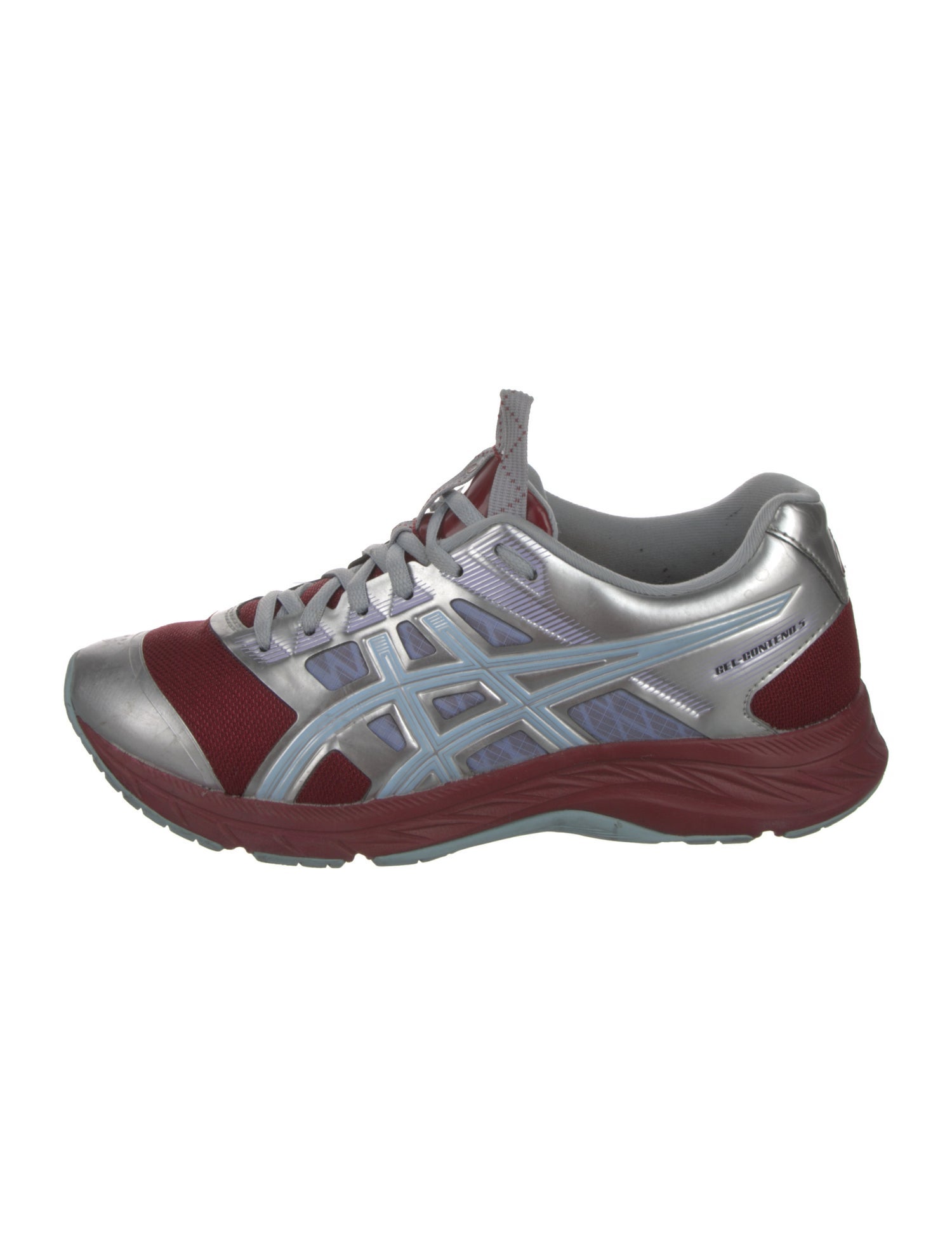 Asics Mesh Colorblock Pattern Athletic Sneakers