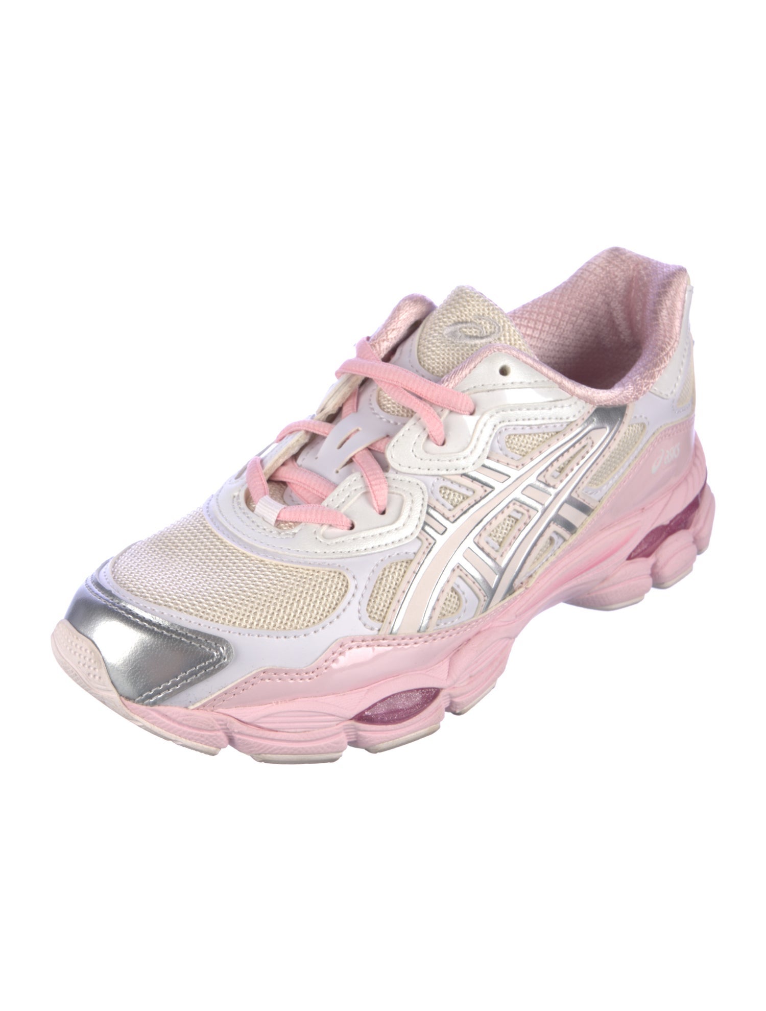Asics X Kicki Yang Zhang X Gel-NYC 'Pink Cream Pure Silver' Sneakers