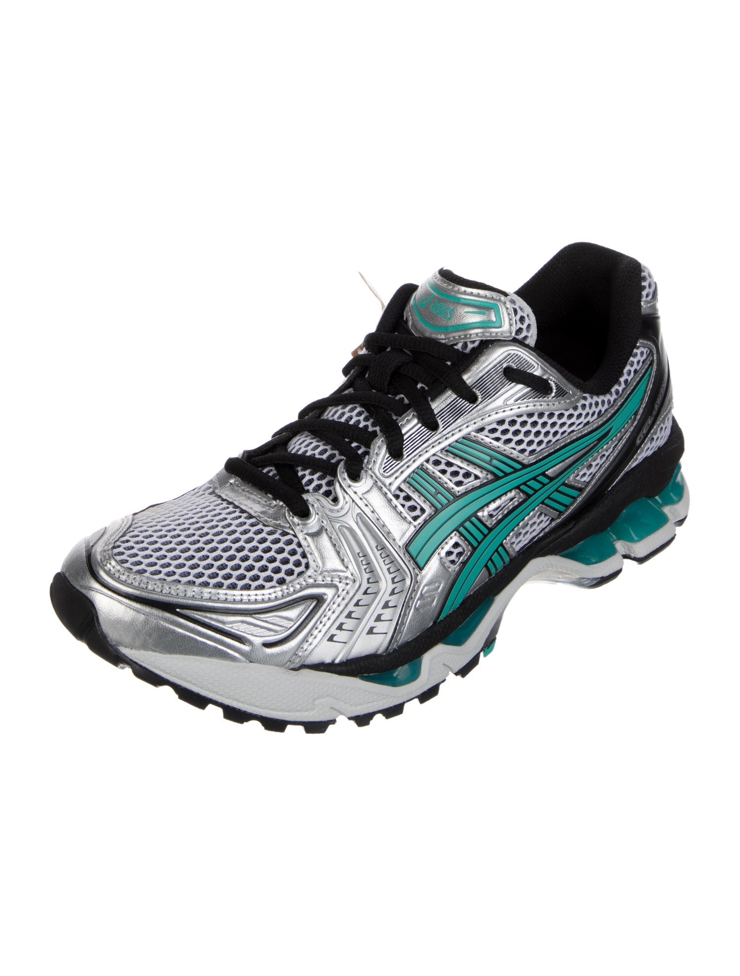Asics Mesh Colorblock Pattern Athletic Sneakers