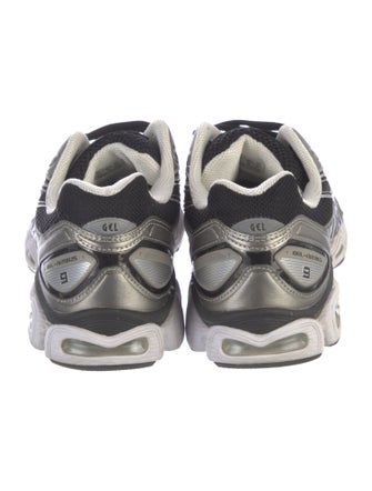 Asics Mesh Colorblock Pattern Athletic Sneakers