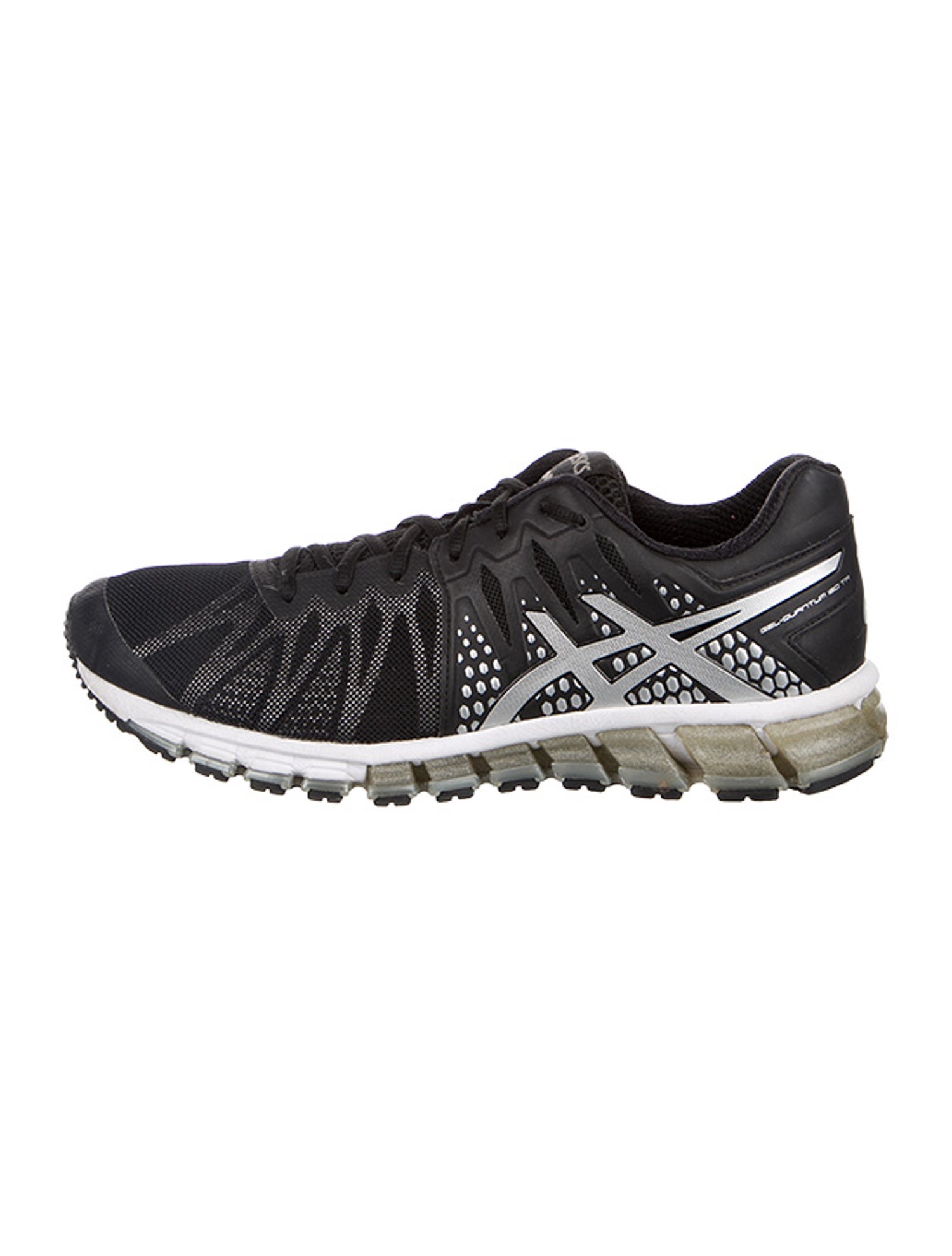 Asics Mesh Graphic Print Athletic Sneakers