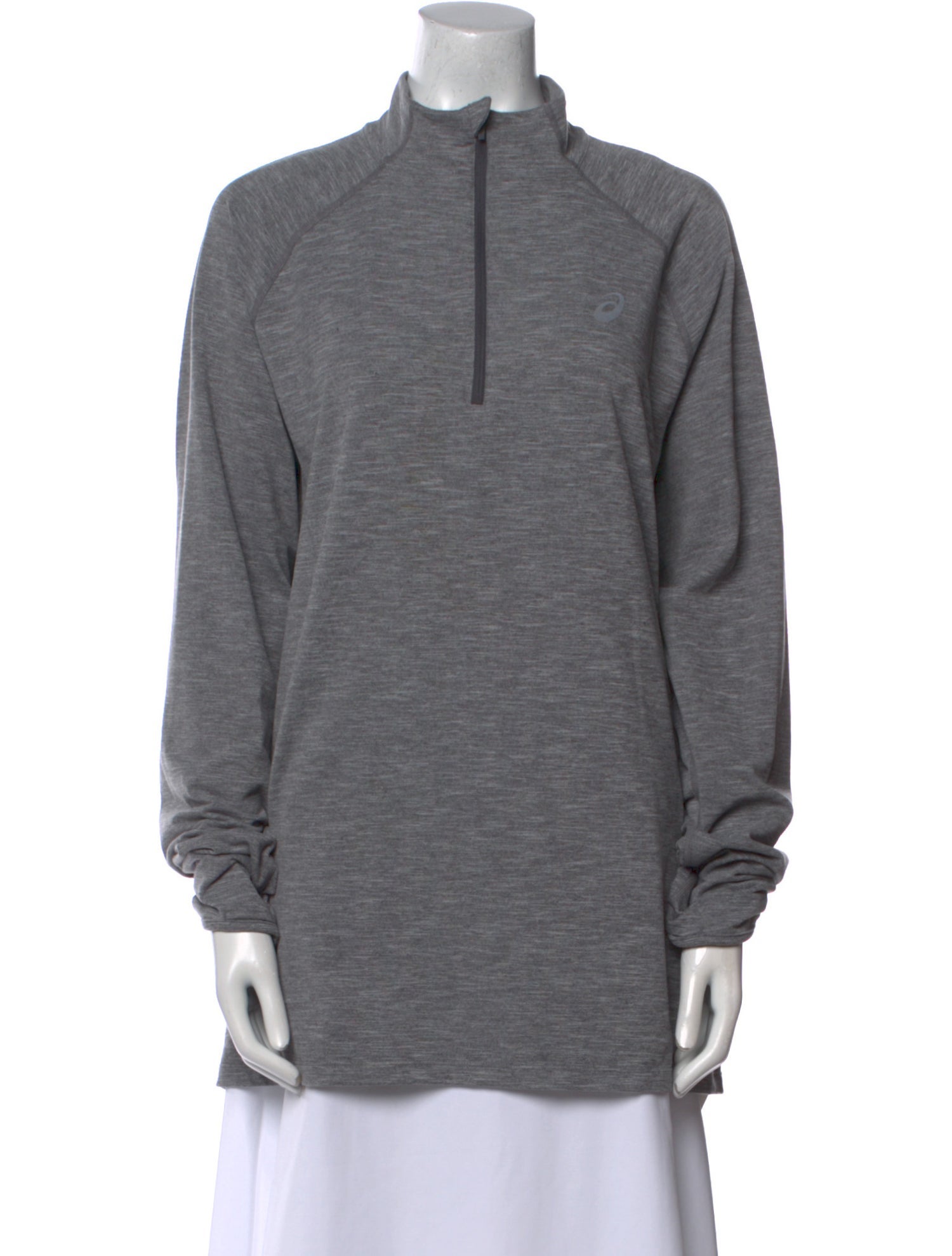 Asics Mock Neck Long Sleeve Sweatshirt