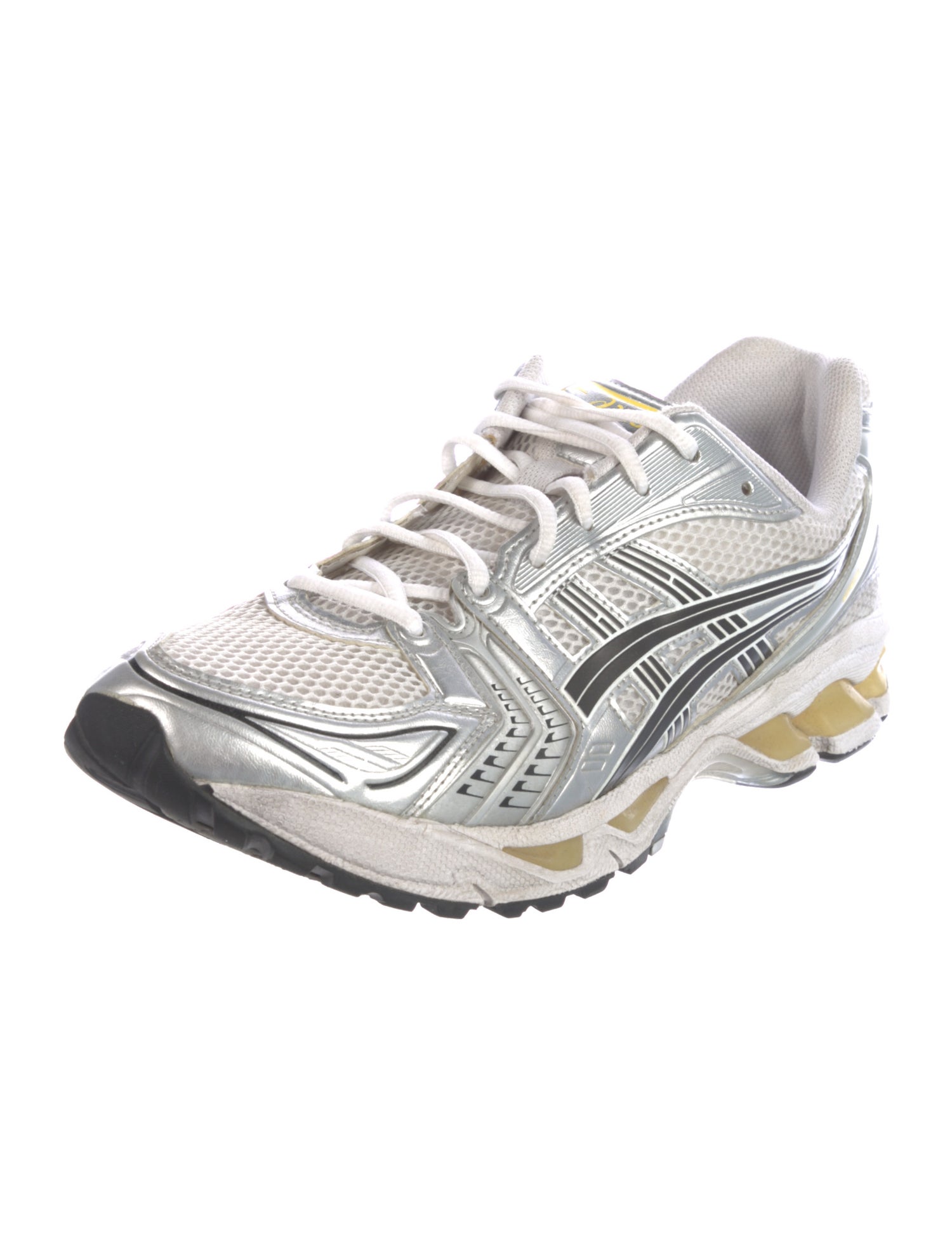 Asics Mesh Printed Athletic Sneakers