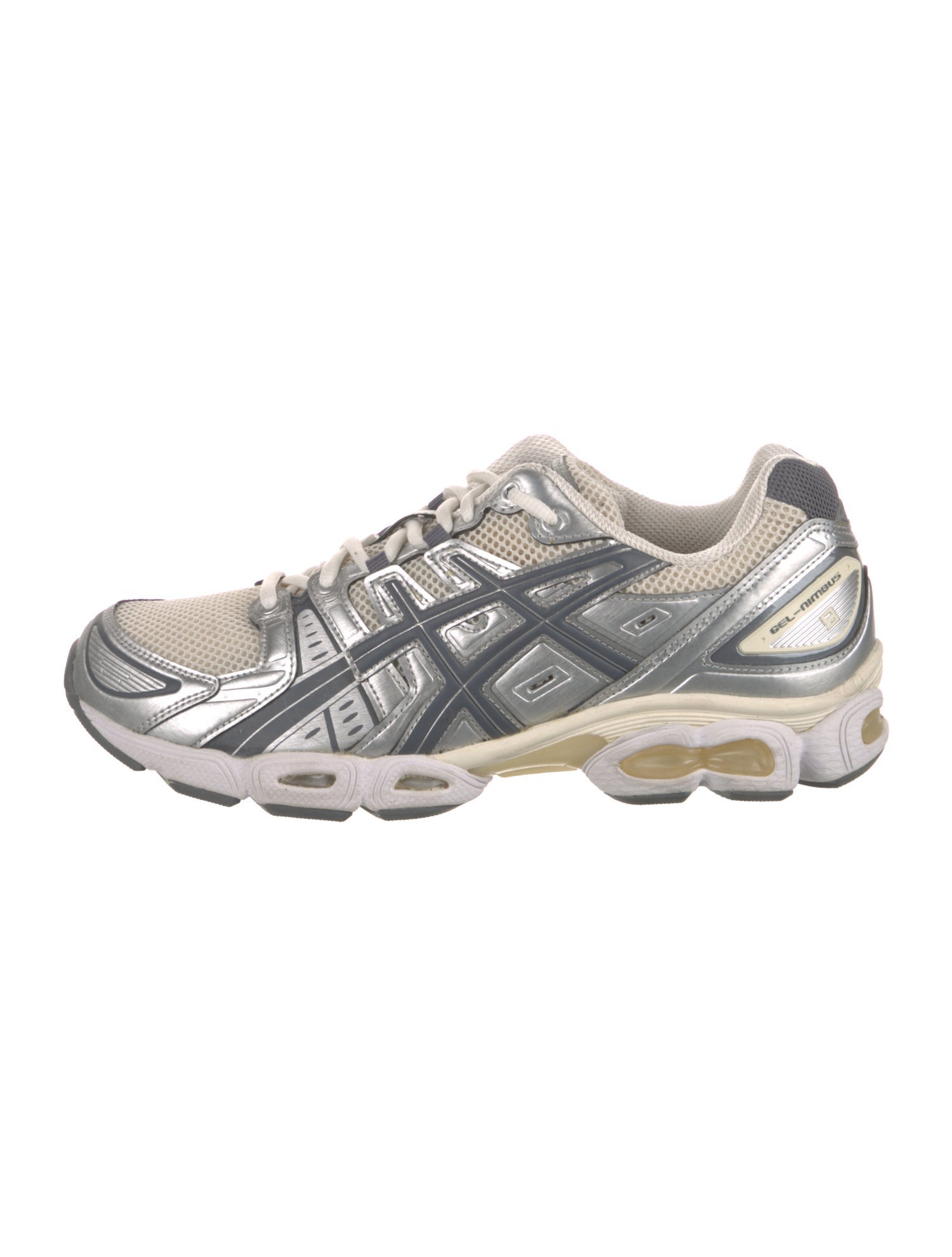 Asics Mesh Colorblock Pattern Sneakers